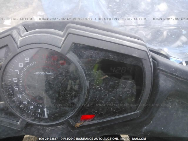 JKAEXEJ19HDA01476 - 2017 KAWASAKI EX650 J შავი ფოტო 7