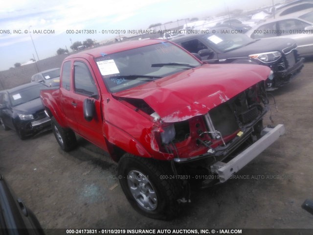 5TEUU42NX8Z486382 - 2008 TOYOTA TACOMA ACCESS CAB წითელი ფოტო 1