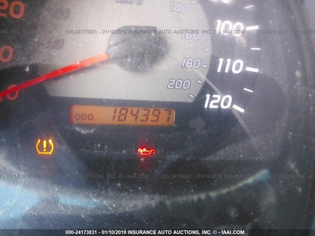 5TEUU42NX8Z486382 - 2008 TOYOTA TACOMA ACCESS CAB წითელი ფოტო 7