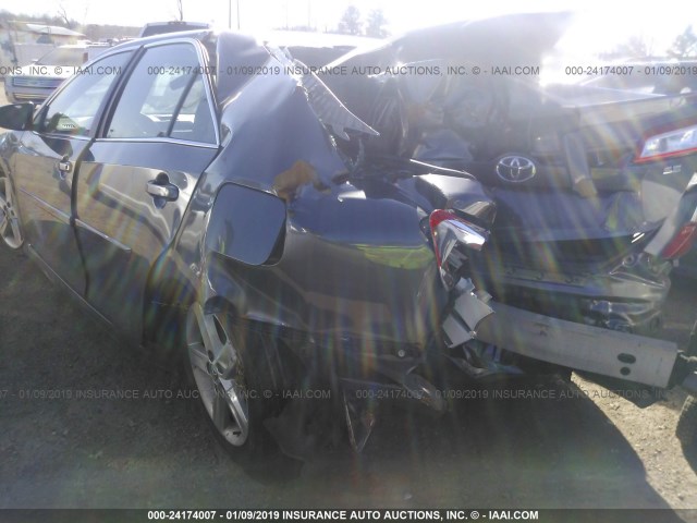 4T1BF1FK8EU313668 - 2014 TOYOTA CAMRY L/SE/LE/XLE GRAY photo 3