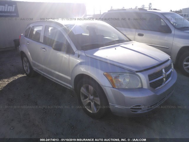 1B3CB4HA5AD662891 - 2010 DODGE CALIBER SXT SILVER photo 1