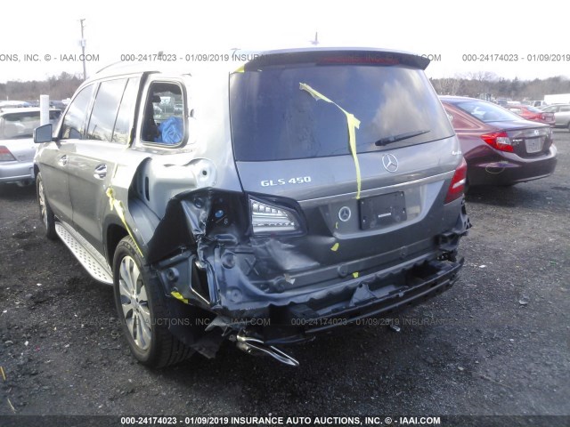 4JGDF6EEXHA868760 - 2017 MERCEDES-BENZ GLS 450 4MATIC GRAY photo 6