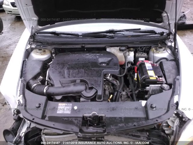 1G1ZB5E12BF103557 - 2011 CHEVROLET MALIBU LS SILVER photo 10