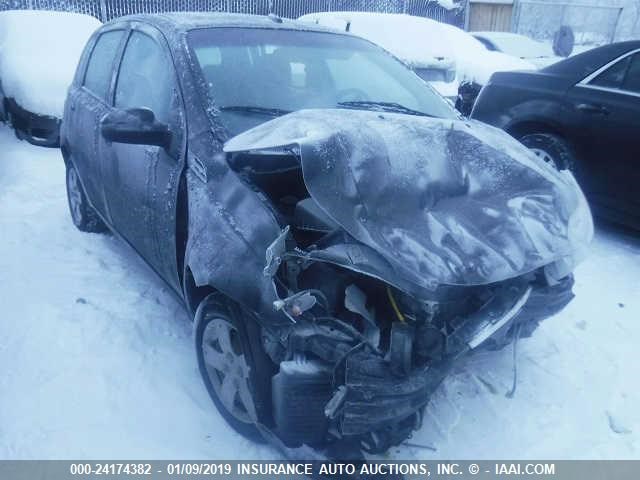 KL1TD66E59B606328 - 2009 CHEVROLET AVEO LS/LT Սև լուսանկար 1
