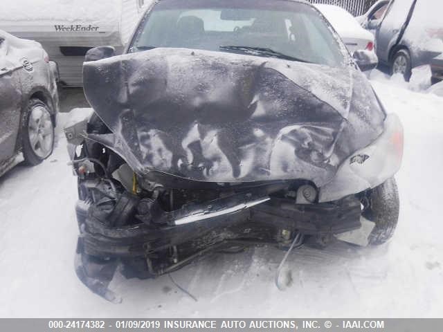 KL1TD66E59B606328 - 2009 CHEVROLET AVEO LS/LT Սև լուսանկար 6