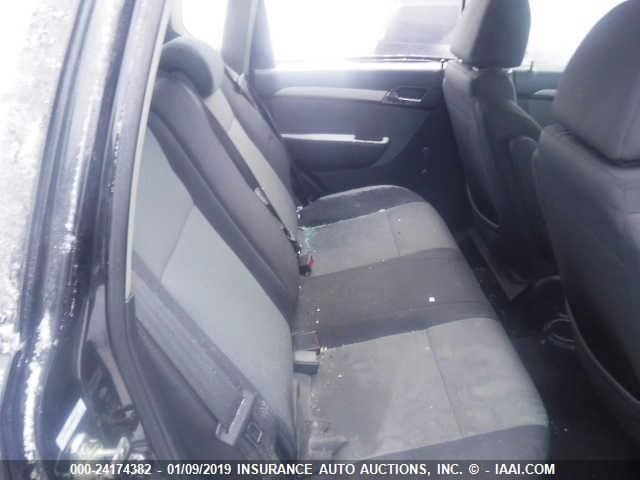 KL1TD66E59B606328 - 2009 CHEVROLET AVEO LS/LT Սև լուսանկար 8