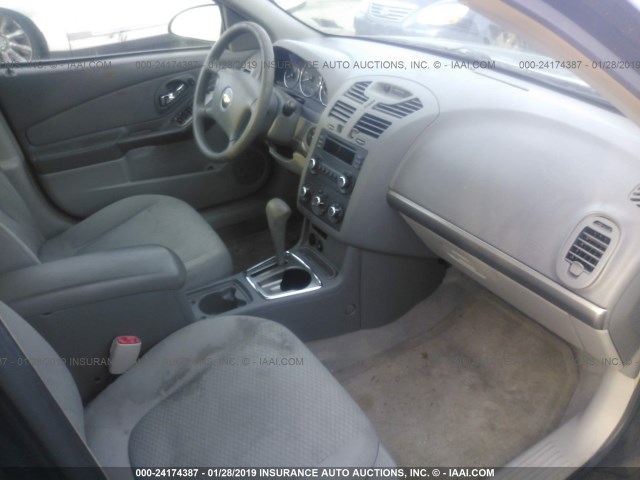 1G1ZS58N97F100709 - 2007 CHEVROLET MALIBU LS Noir photo 5
