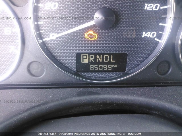 1G1ZS58N97F100709 - 2007 CHEVROLET MALIBU LS Noir photo 7