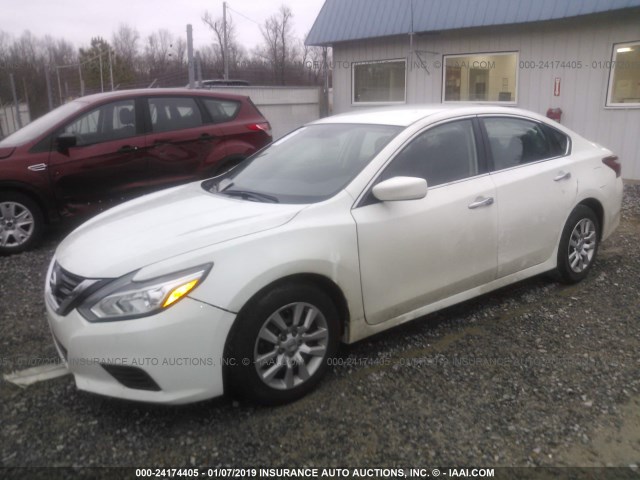 1N4AL3AP1GN356680 - 2016 NISSAN ALTIMA 2.5/S/SV/SL/SR WHITE photo 2