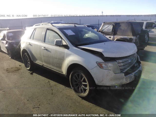 2FMDK48C77BB13997 - 2007 FORD EDGE SEL WHITE photo 1