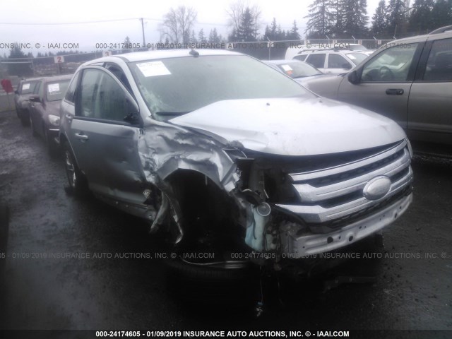 2FMDK4JCXCBA82782 - 2012 FORD EDGE SEL SILVER photo 1