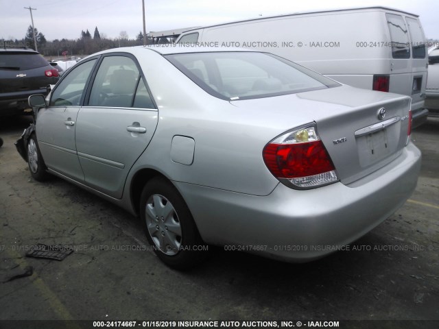 4T1BE32K86U653151 - 2006 TOYOTA CAMRY LE/XLE/SE SILVER photo 3