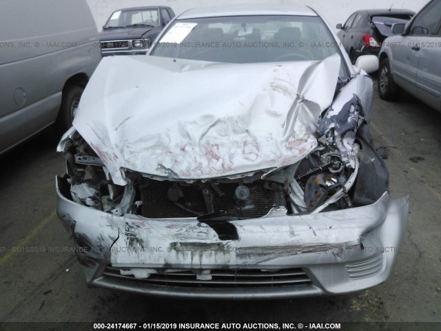 4T1BE32K86U653151 - 2006 TOYOTA CAMRY LE/XLE/SE SILVER photo 6