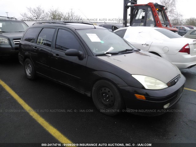 1FAHP36352W281347 - 2002 FORD FOCUS SE/SE COMFORT/ZTW/SE SPRT BLACK photo 1