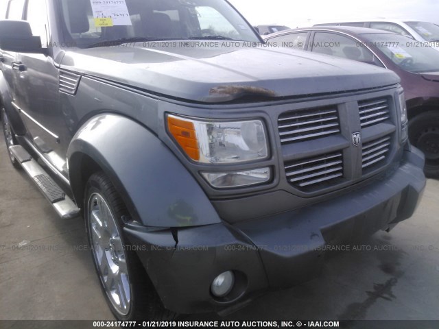 1D4PT4GX4BW606744 - 2011 DODGE NITRO HEAT GRAY photo 6