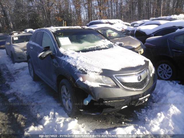 5J8TB4H39FL018647 - 2015 ACURA RDX GRAY photo 1