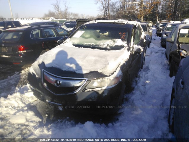 5J8TB4H39FL018647 - 2015 ACURA RDX GRAY photo 2