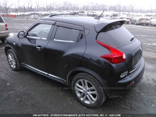 JN8AF5MV4BT029223 - 2011 NISSAN JUKE S/SV/SL BLACK photo 3