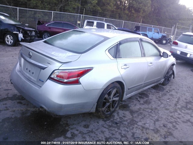 1N4AL3AP5EC299313 - 2014 NISSAN ALTIMA 2.5/S/SV/SL SILVER photo 4