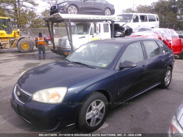 1G1ZT68N67F102761 - 2007 CHEVROLET MALIBU MAXX LT Dark Blue photo 2