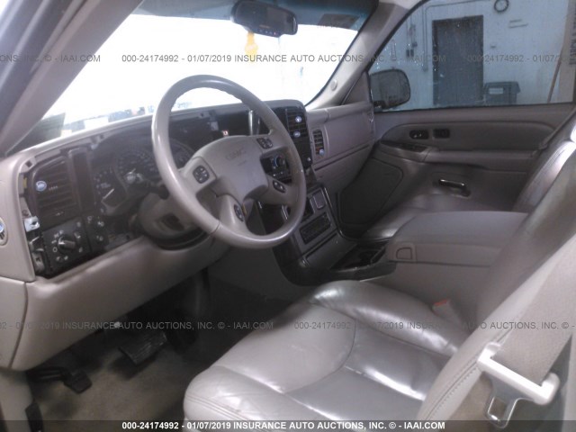 1GKEK63U14J107841 - 2004 GMC YUKON DENALI WHITE photo 5