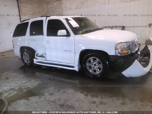 1GKEK63U14J107841 - 2004 GMC YUKON DENALI WHITE photo 6