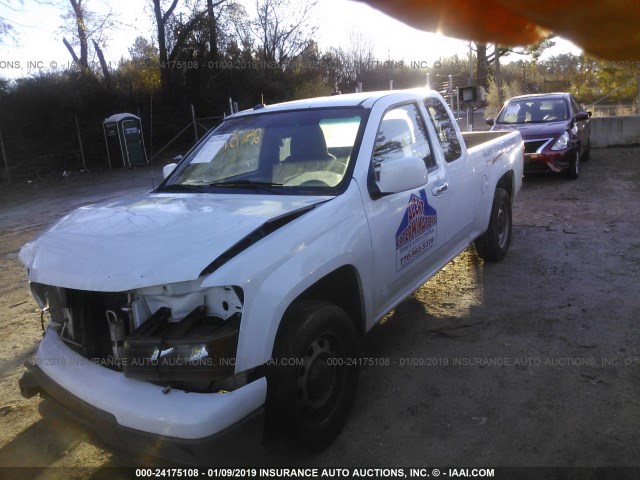 1GCESBF9XC8125384 - 2012 CHEVROLET COLORADO WHITE photo 2