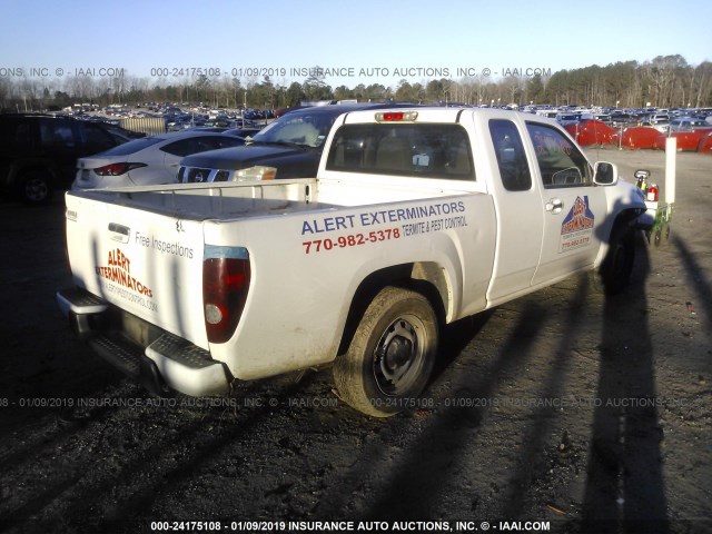 1GCESBF9XC8125384 - 2012 CHEVROLET COLORADO WHITE photo 4