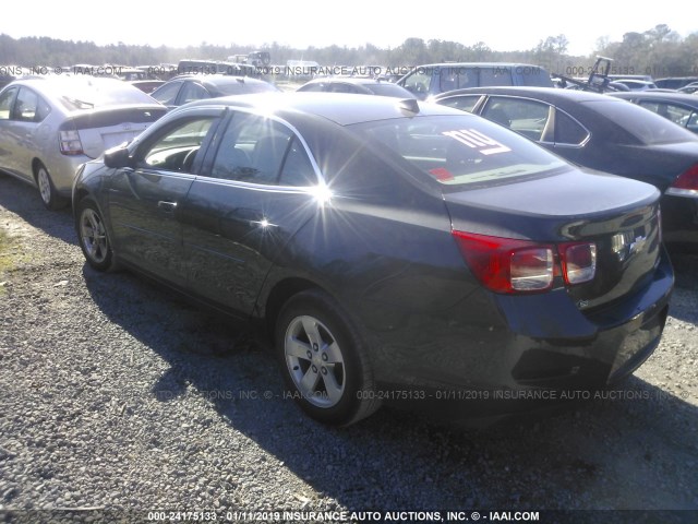 1G11B5SL7EF277681 - 2014 CHEVROLET MALIBU LS GRAY photo 3