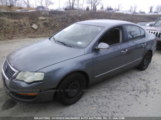 WVWAK73C06P105683 - 2006 VOLKSWAGEN PASSAT 2.0T/2.0T VALUE GRAY photo 2