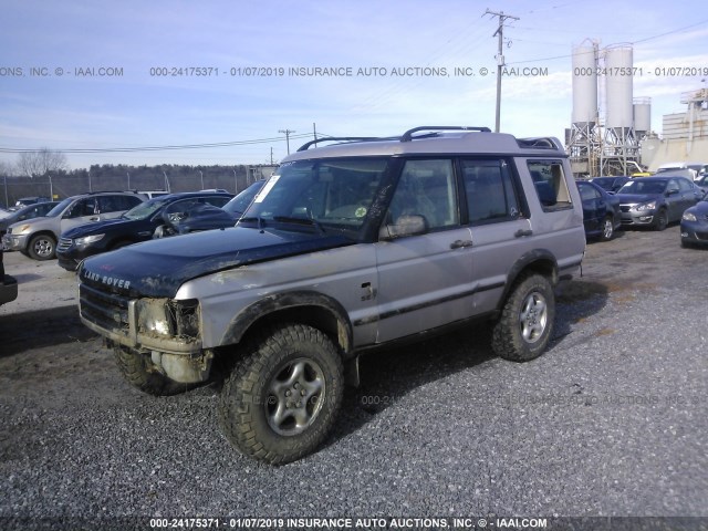 SALTY12451A721320 - 2001 LAND ROVER DISCOVERY II SE GOLD photo 2