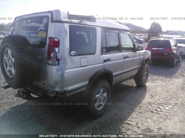 SALTY12451A721320 - 2001 LAND ROVER DISCOVERY II SE GOLD photo 4