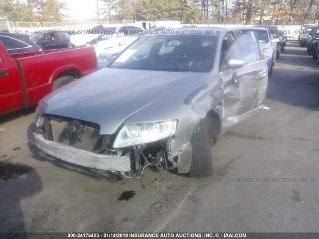 WAUDH74F76N183701 - 2006 AUDI A6 3.2 QUATTRO GRAY photo 6