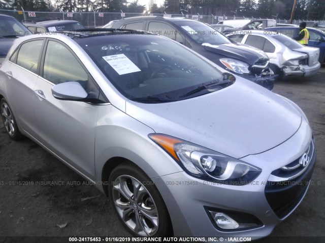 KMHD35LE0DU150195 - 2013 HYUNDAI ELANTRA GT SILVER photo 1