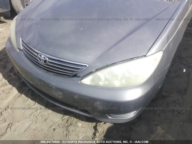 4T1BE32K25U952715 - 2005 TOYOTA CAMRY LE/XLE/SE GRAY photo 6