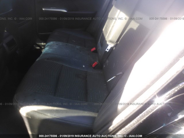 4T1BF1FK8CU151568 - 2012 TOYOTA CAMRY SE/LE/XLE 黑色 照片 8