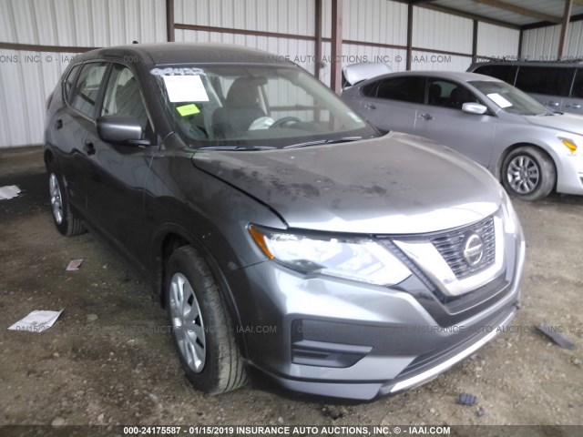 5N1AT2MT5JC826849 - 2018 NISSAN ROGUE S/SL/SV GRAY photo 1