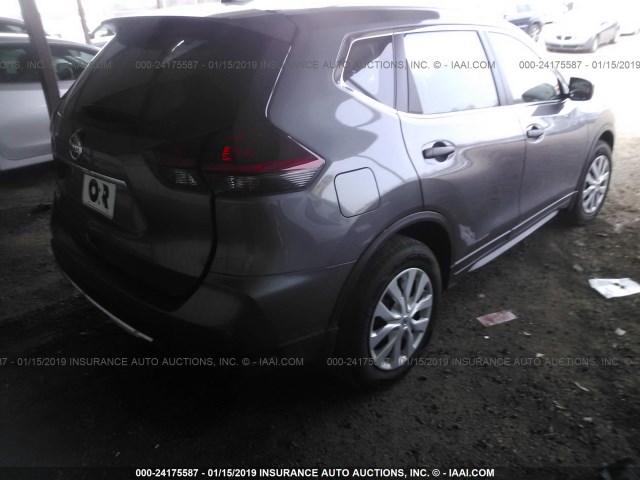 5N1AT2MT5JC826849 - 2018 NISSAN ROGUE S/SL/SV GRAY photo 4