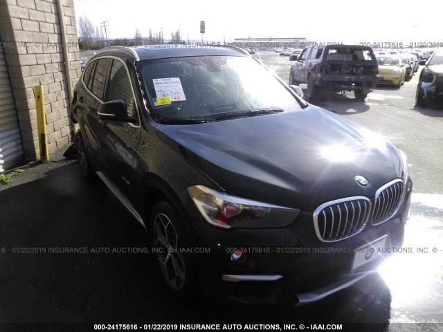 WBXHT3C34J5K20461 - 2018 BMW X1 XDRIVE28I BLACK photo 1