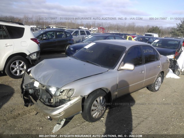 1NXBB02E6VZ589160 - 1997 TOYOTA COROLLA DX GRAY photo 2