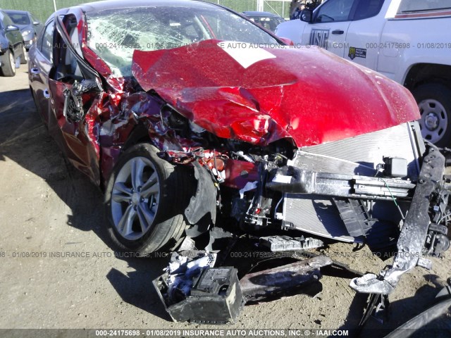 5NPE34AFXJH703567 - 2018 HYUNDAI SONATA SPORT/LIMITED RED photo 1