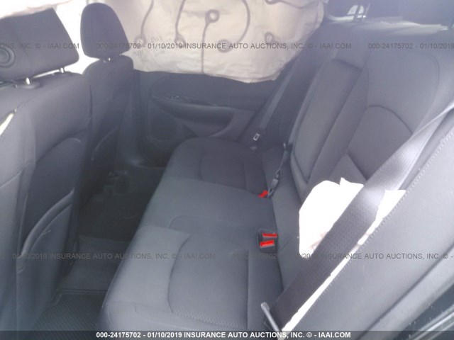 1G1ZB5ST4JF108974 - 2018 CHEVROLET MALIBU LS BLACK photo 8