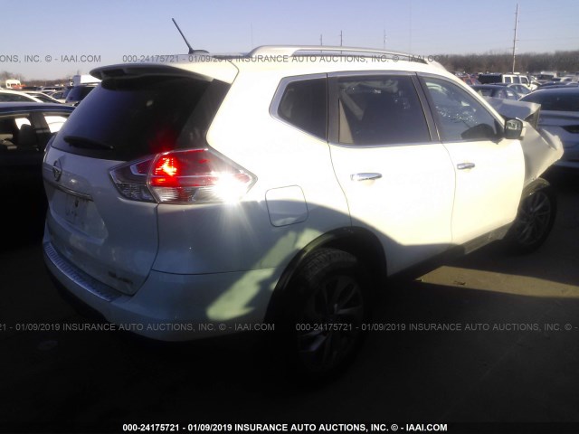 5N1AT2MV1FC860229 - 2015 NISSAN ROGUE S/SL/SV WHITE photo 3