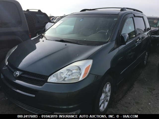 5TDBA22CX5S041040 - 2005 TOYOTA SIENNA XLE/XLE LIMITED GREEN photo 2