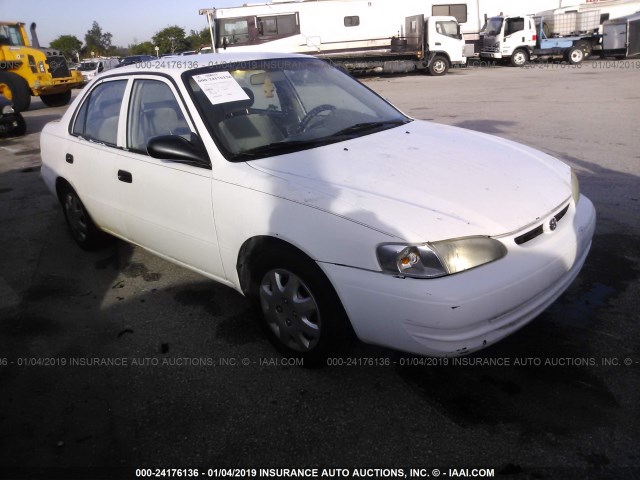 2T1BR12E6WC075233 - 1998 TOYOTA COROLLA VE/CE/LE WHITE photo 1