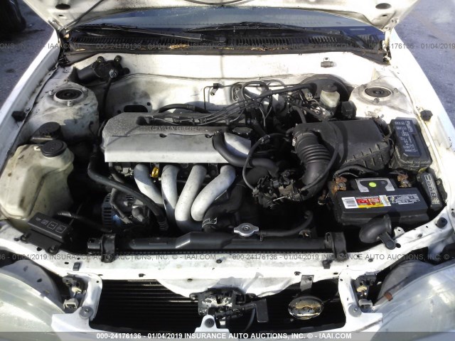 2T1BR12E6WC075233 - 1998 TOYOTA COROLLA VE/CE/LE WHITE photo 10