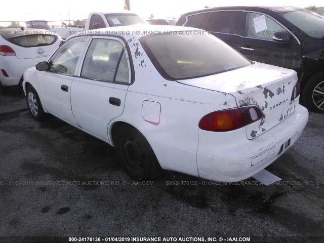 2T1BR12E6WC075233 - 1998 TOYOTA COROLLA VE/CE/LE WHITE photo 3