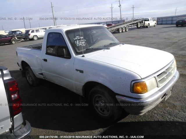 1FTCR10A8VPB54133 - 1997 FORD RANGER WHITE photo 1