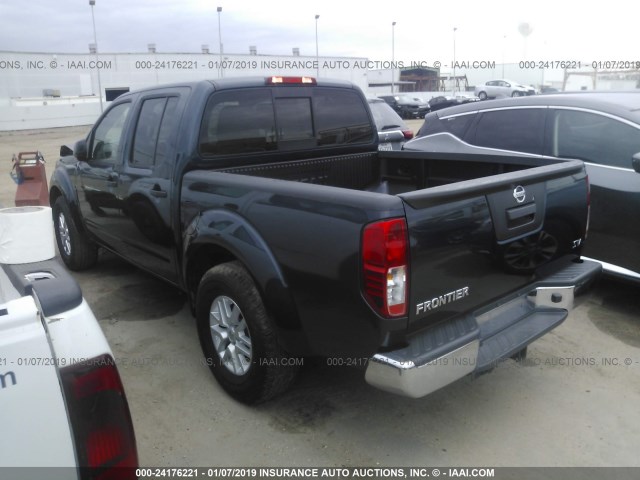 1N6AD0ER4KN704561 - 2019 NISSAN FRONTIER S/SV/SL/DESERT RUNNER BLUE photo 3