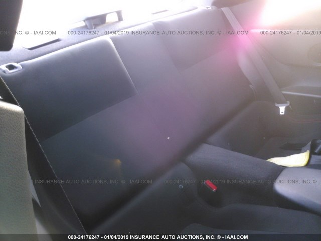 JF1ZNAA17F9710089 - 2015 TOYOTA SCION FR-S BLACK photo 8